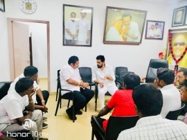 Meeting with DM.Kathir Anand