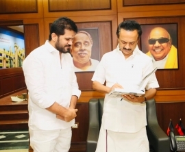 Wishes to Mr. MK. Stalin