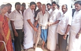 மாற்று திறனாளிகளுக்கு உபகரணங்கள் வழ�