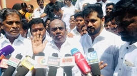 Protest against Water Problem